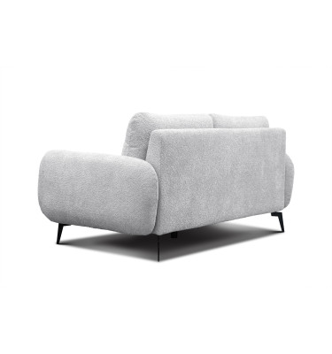 FEBE 2-Sitzer-Sofa, hellgrau