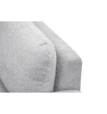 FEBE 2-Sitzer-Sofa, hellgrau