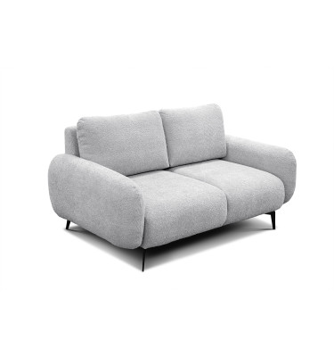 FEBE 2-Sitzer-Sofa, hellgrau