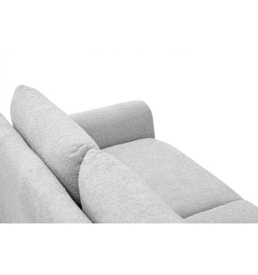 FEBE 2-Sitzer-Sofa, hellgrau
