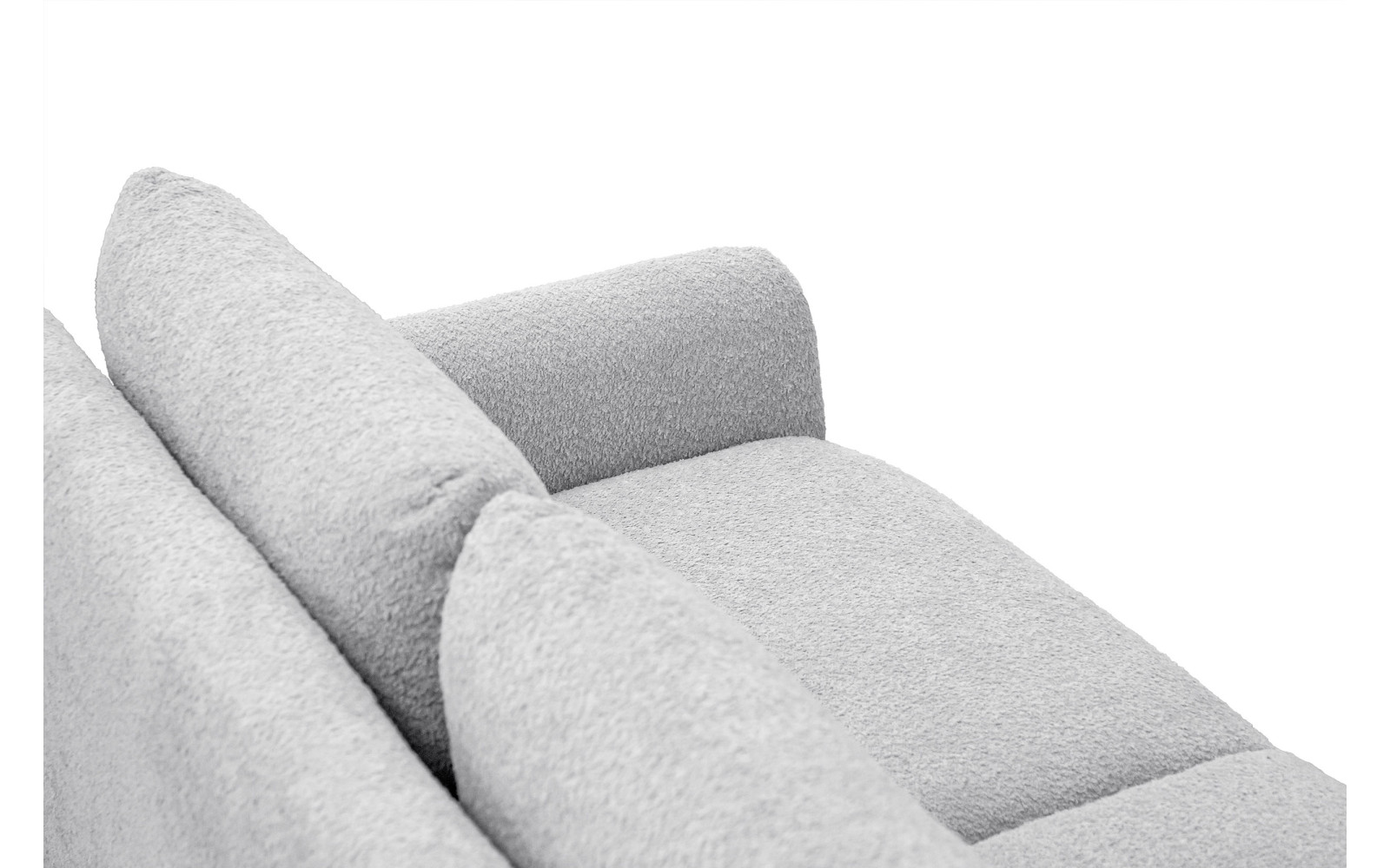 FEBE 2-Sitzer-Sofa, hellgrau