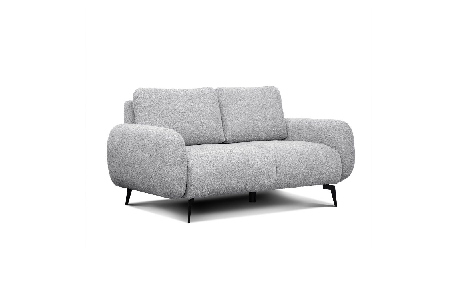 FEBE 2-Sitzer-Sofa, hellgrau
