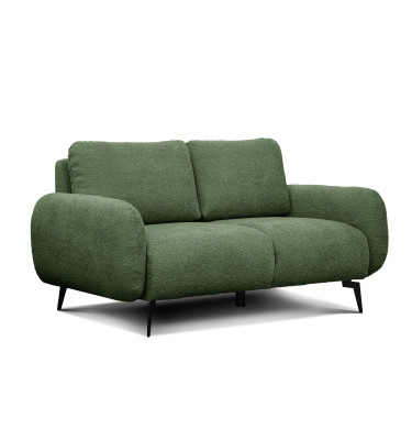 FEBE 2-Sitzer-Sofa, olivgrün