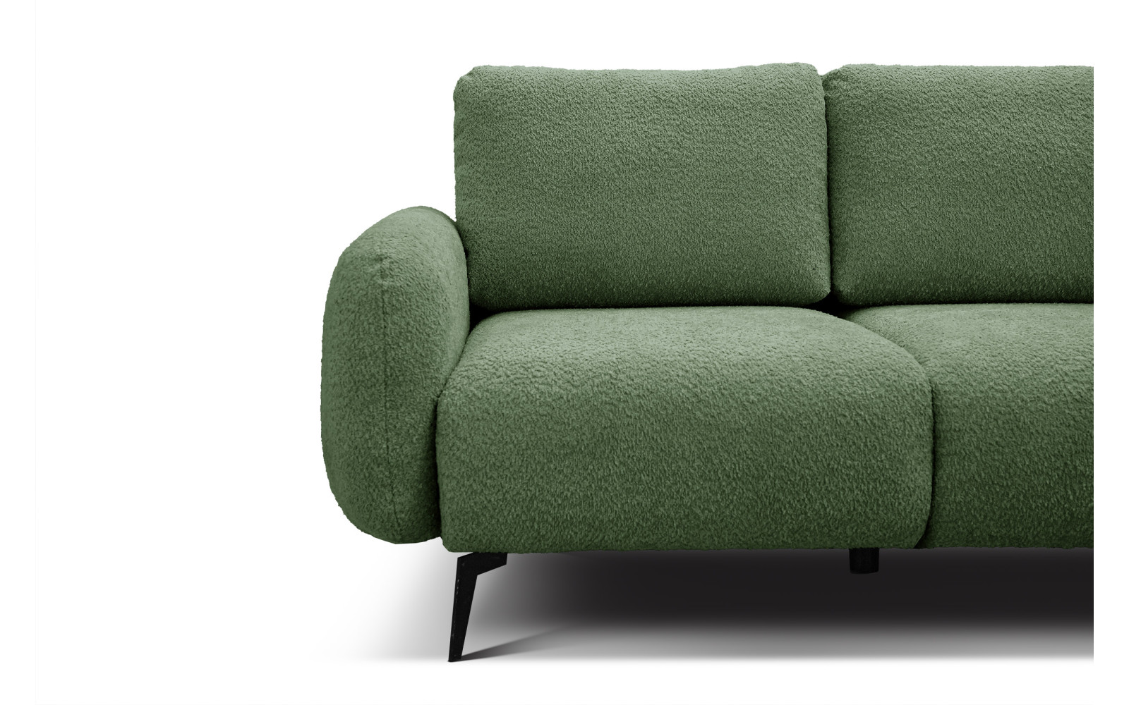 FEBE 2-Sitzer-Sofa, olivgrün