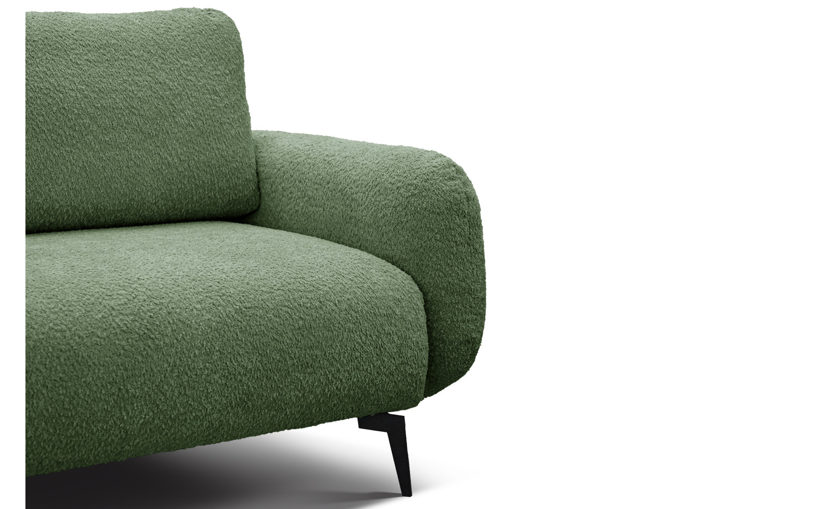 FEBE 2-Sitzer-Sofa, olivgrün
