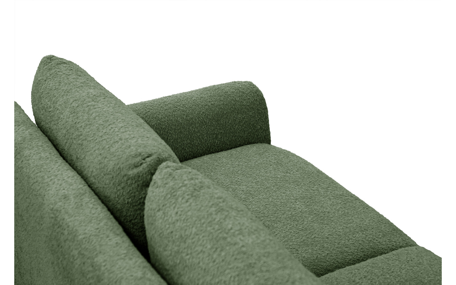 FEBE 2-Sitzer-Sofa, olivgrün