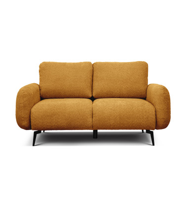 FEBE 2-Sitzer-Sofa, senfgelb