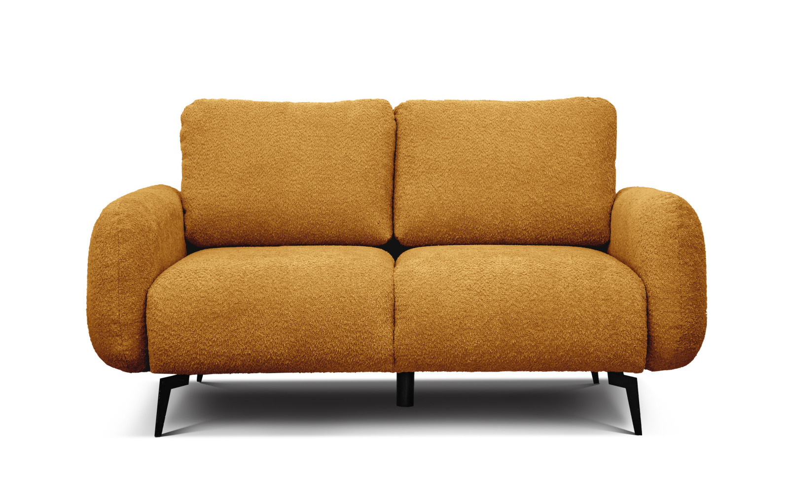 FEBE 2-Sitzer-Sofa, senfgelb