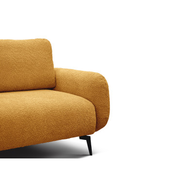 FEBE 2-Sitzer-Sofa, senfgelb