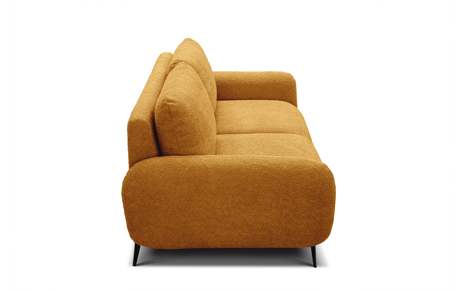 FEBE 2-Sitzer-Sofa, senfgelb