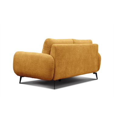 FEBE 2-Sitzer-Sofa, senfgelb