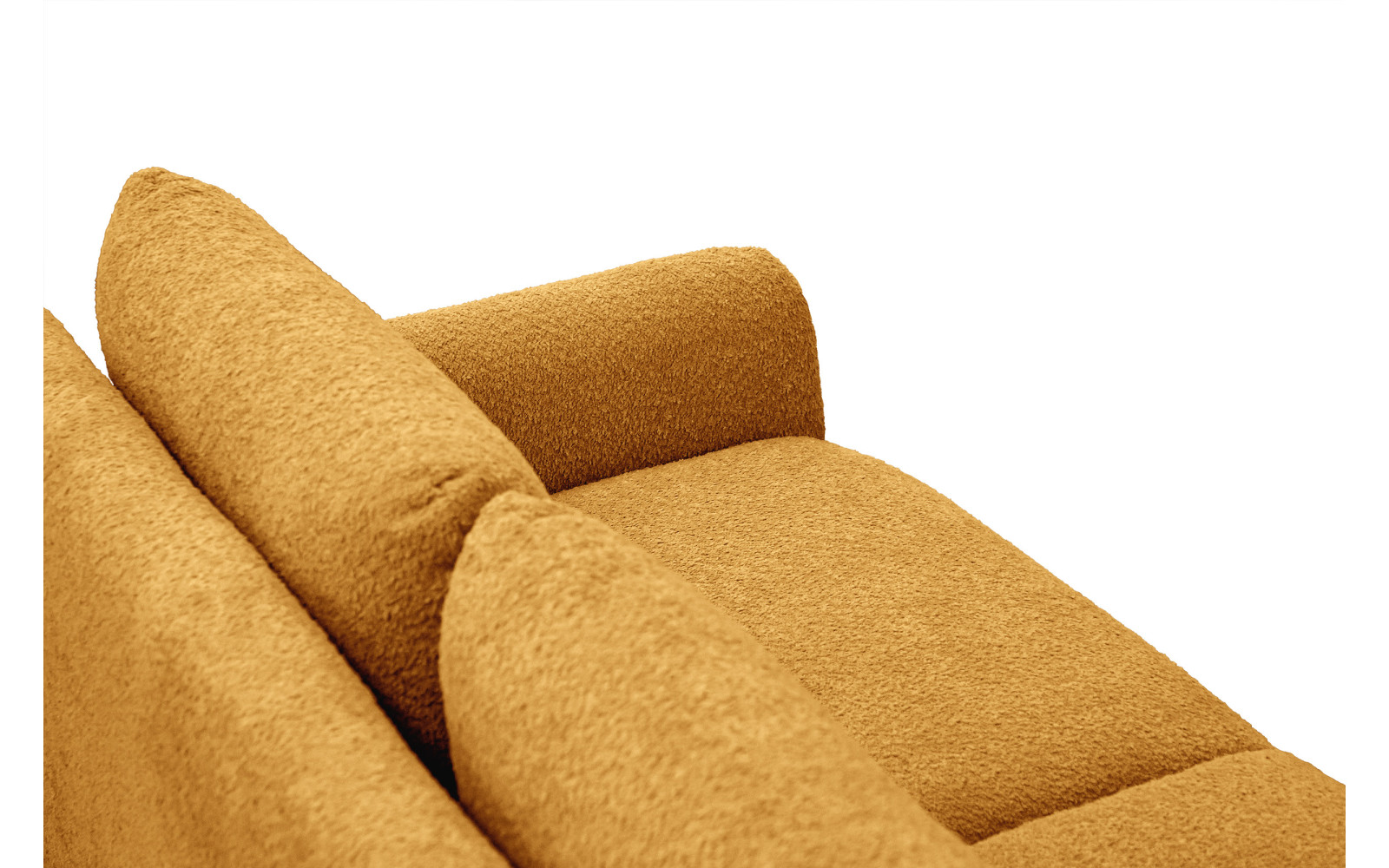 FEBE 2-Sitzer-Sofa, senfgelb