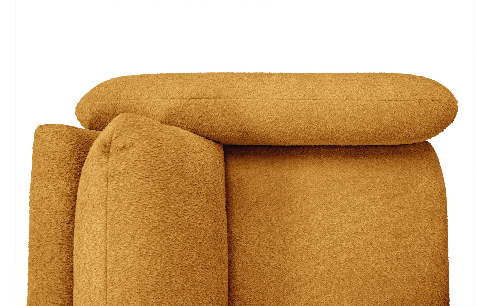 FEBE 2-Sitzer-Sofa, senfgelb