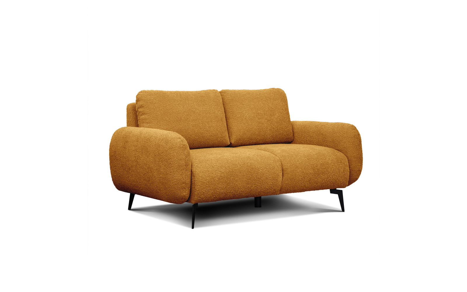 FEBE 2-Sitzer-Sofa, senfgelb