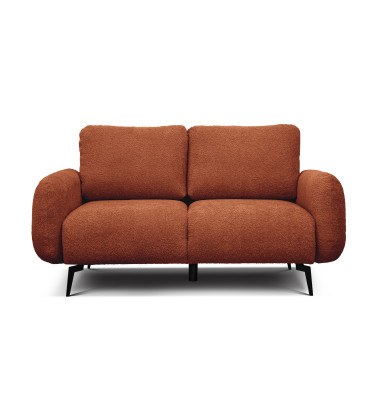 FEBE 2-Sitzer-Sofa, dunkelorange