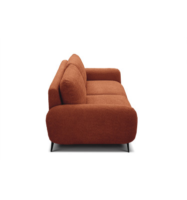 FEBE 2-Sitzer-Sofa, dunkelorange
