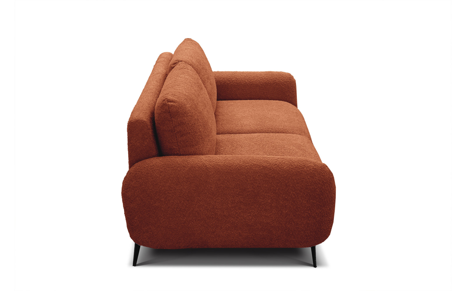 FEBE 2-Sitzer-Sofa, dunkelorange