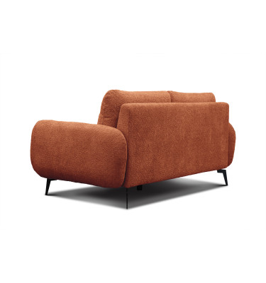FEBE 2-Sitzer-Sofa, dunkelorange