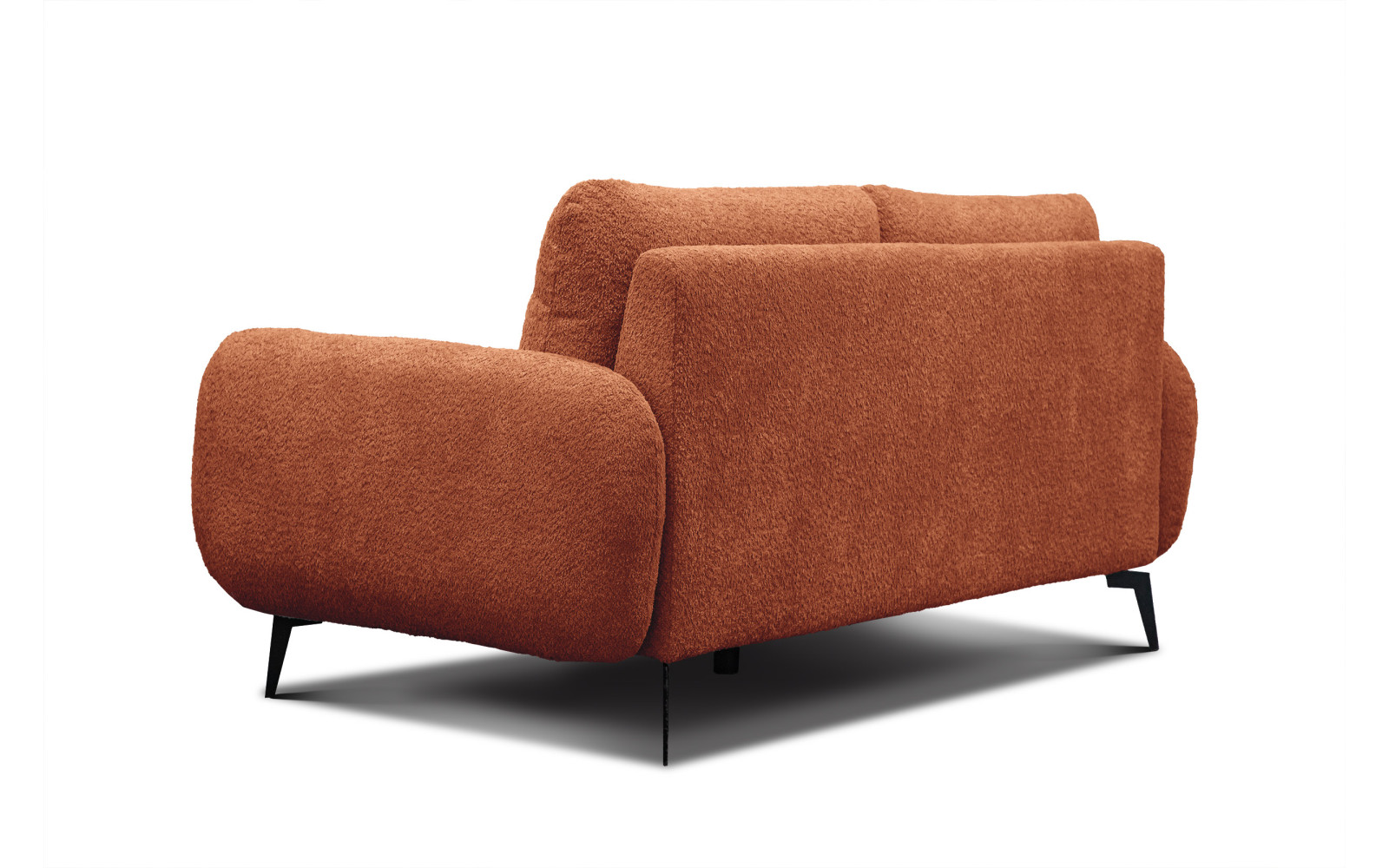 FEBE 2-Sitzer-Sofa, dunkelorange