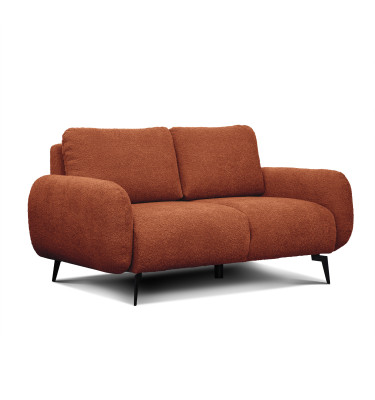 FEBE 2-Sitzer-Sofa, dunkelorange