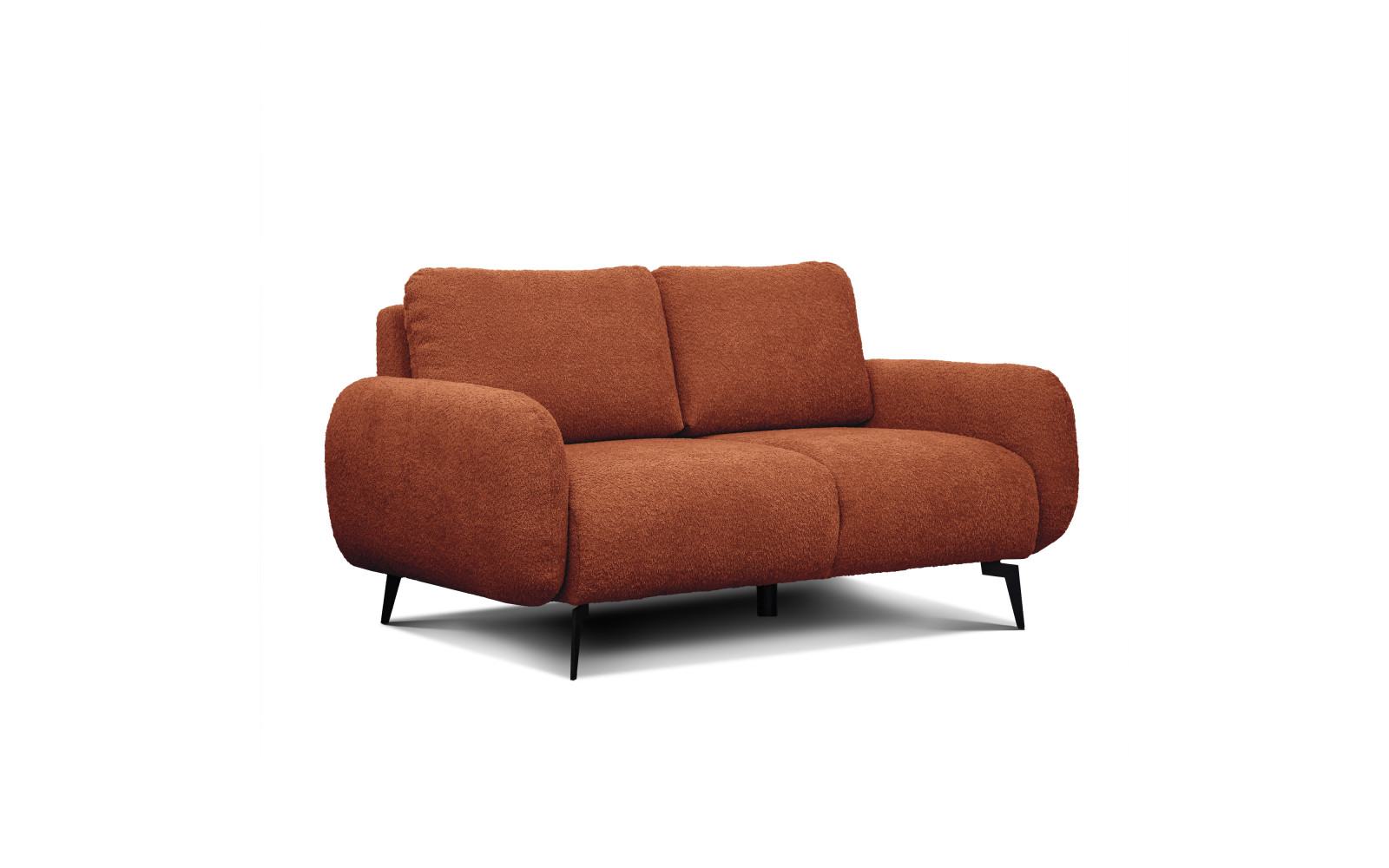 FEBE 2-Sitzer-Sofa, dunkelorange