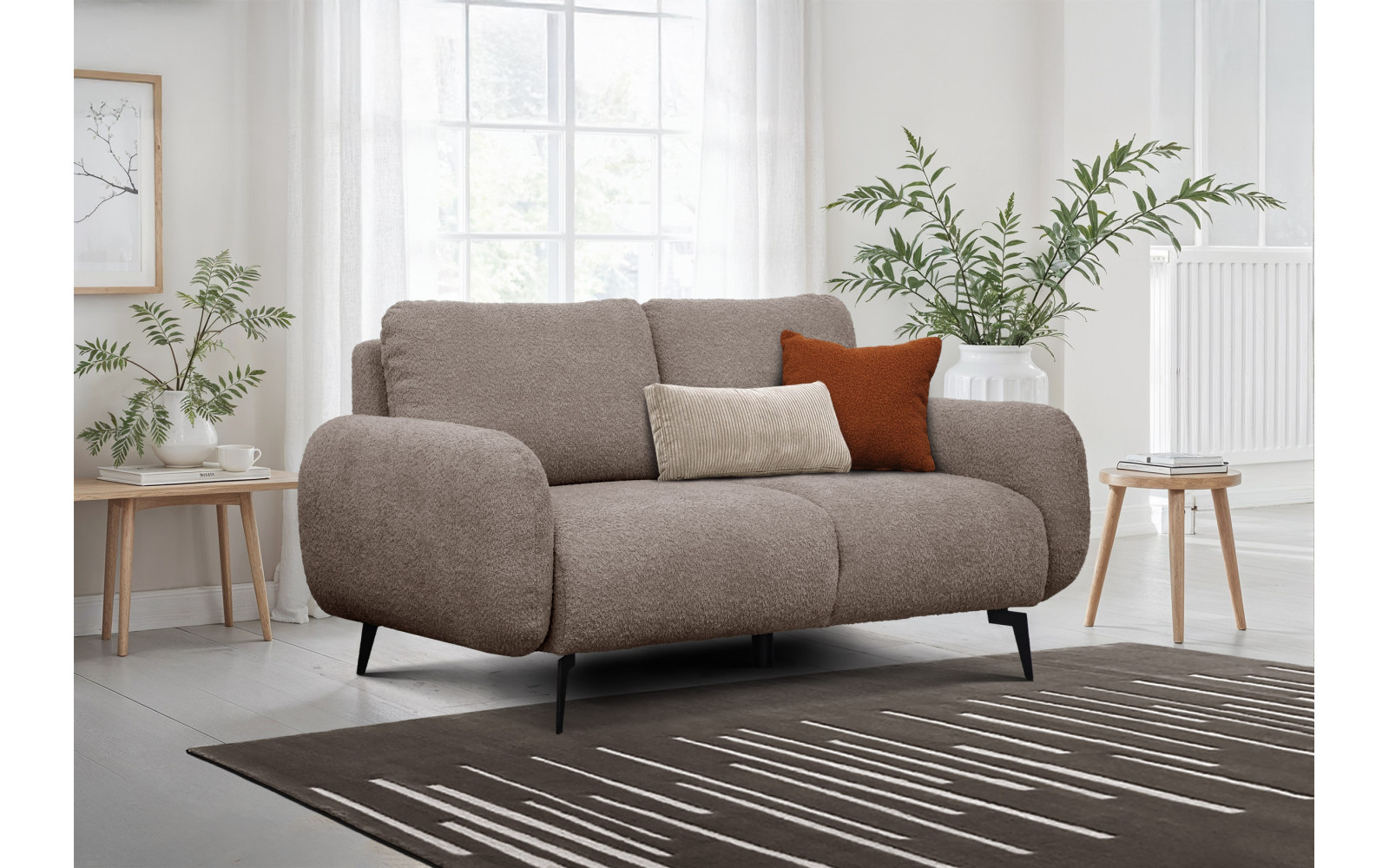 FEBE 2-Sitzer-Sofa, beige