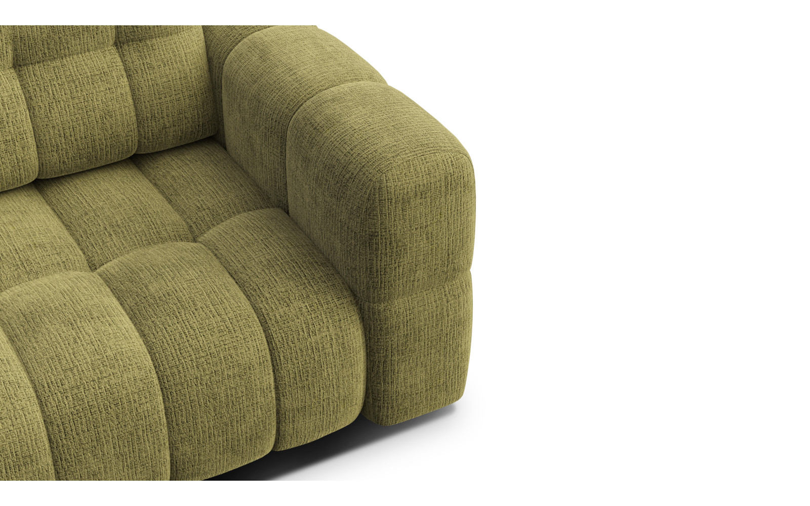 CLOUDI 2-Sitzer-Sofa, olivgrün