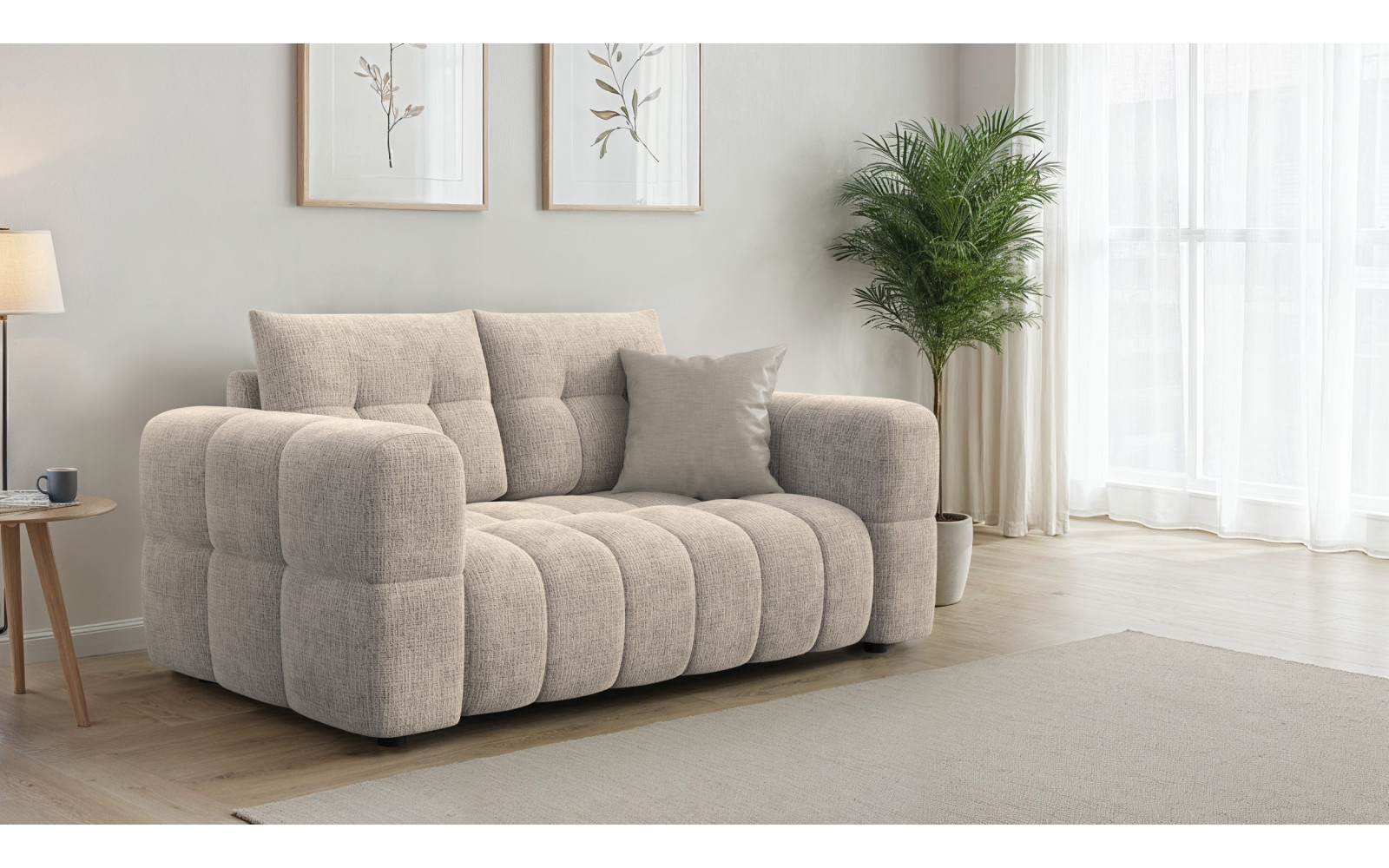CLOUDI 2-Sitzer-Sofa, beige