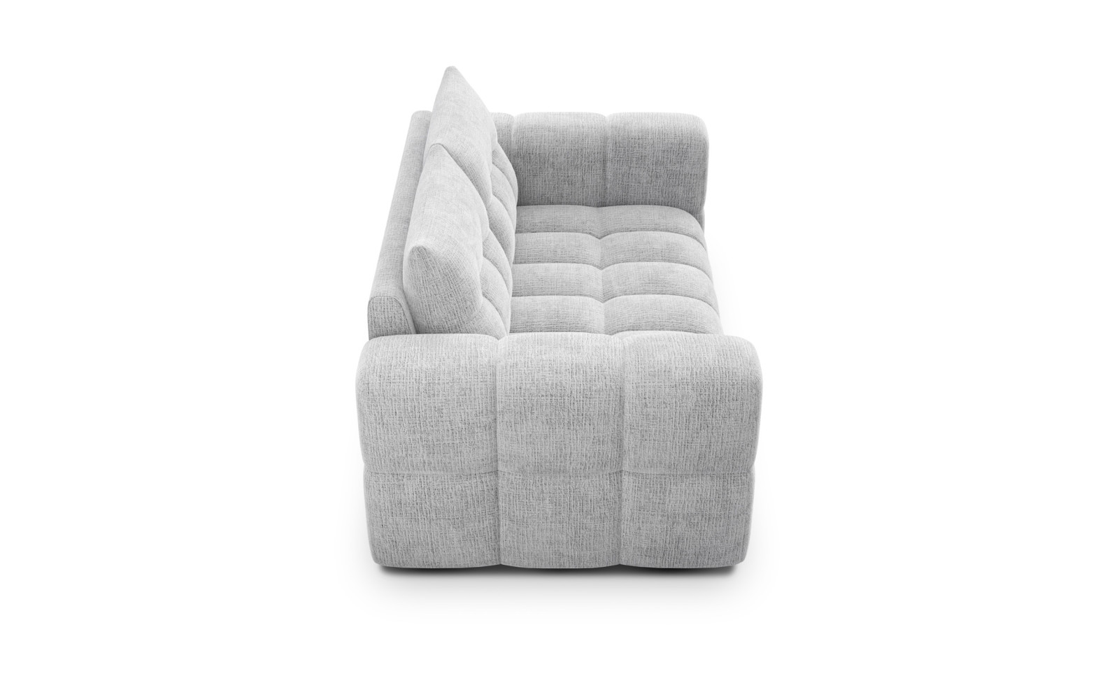 CLOUDI 2-Sitze-Sofa, hellgrau