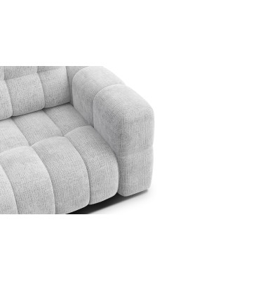 CLOUDI 2-Sitze-Sofa, hellgrau