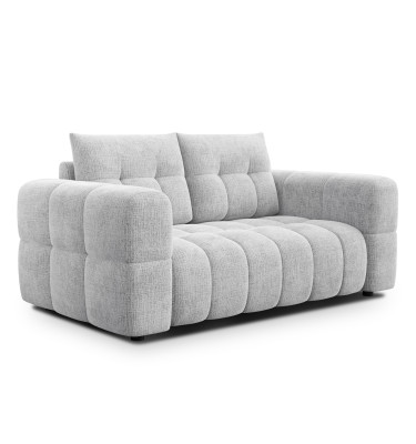 CLOUDI 2-Sitze-Sofa, hellgrau