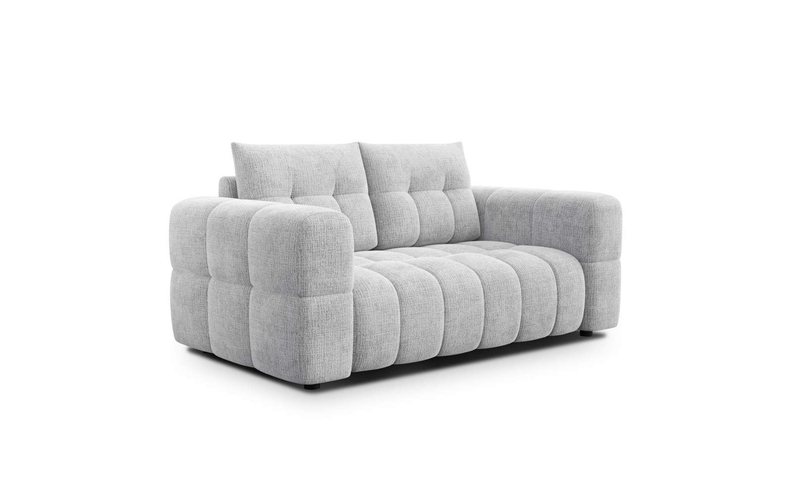 CLOUDI 2-Sitze-Sofa, hellgrau