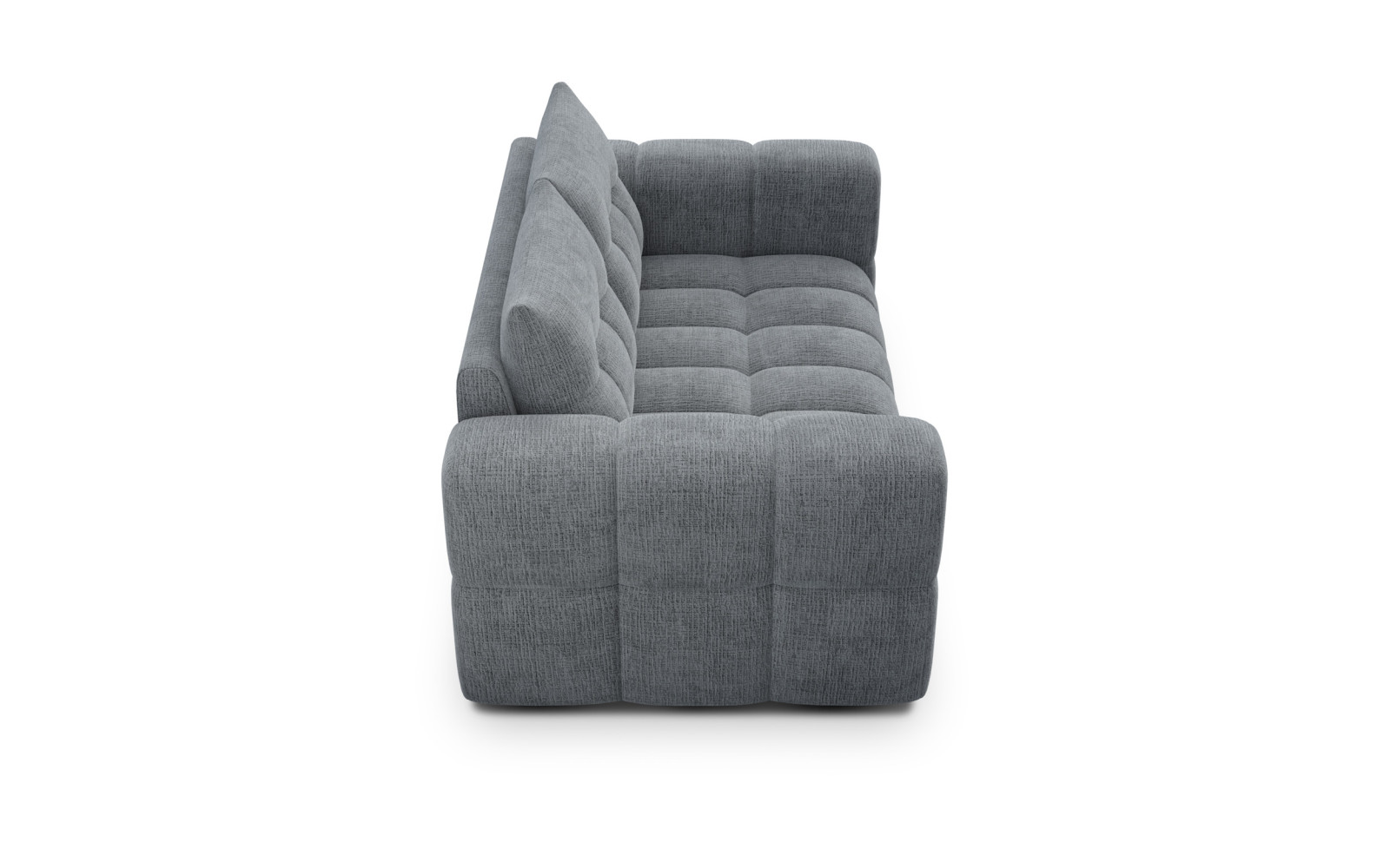 CLOUDI 2-Sitzer-Sofa, dunkelgrau