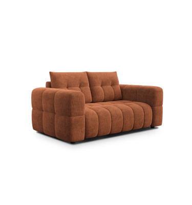 CLOUDI 2-Sitzer-Sofa, rostrot