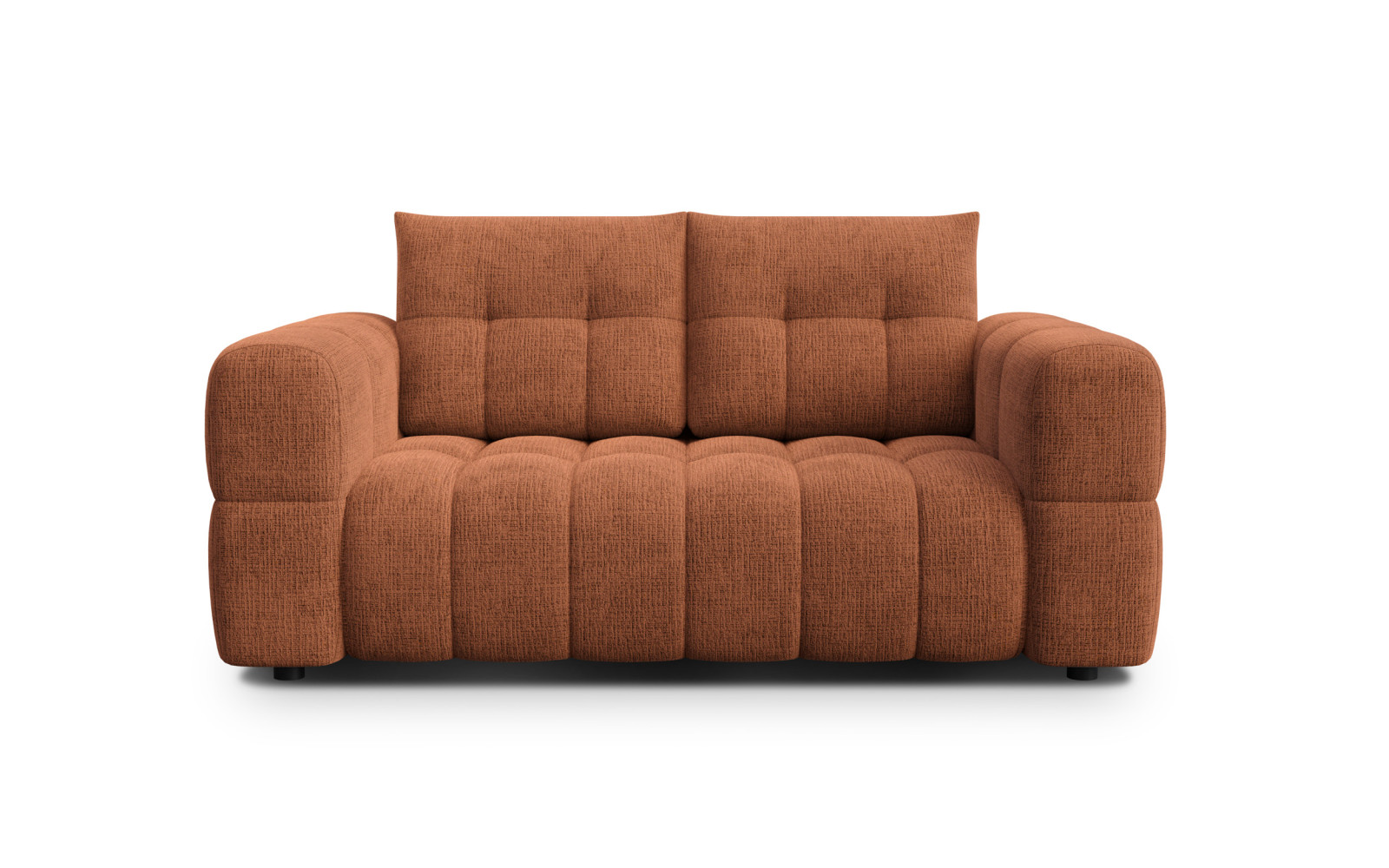 CLOUDI 2-Sitzer-Sofa, rostrot