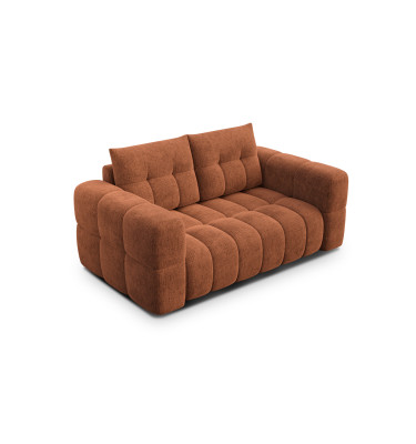 CLOUDI 2-Sitzer-Sofa, rostrot