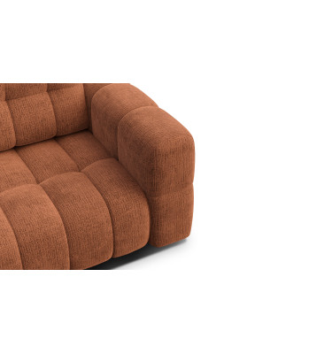 CLOUDI 2-Sitzer-Sofa, rostrot