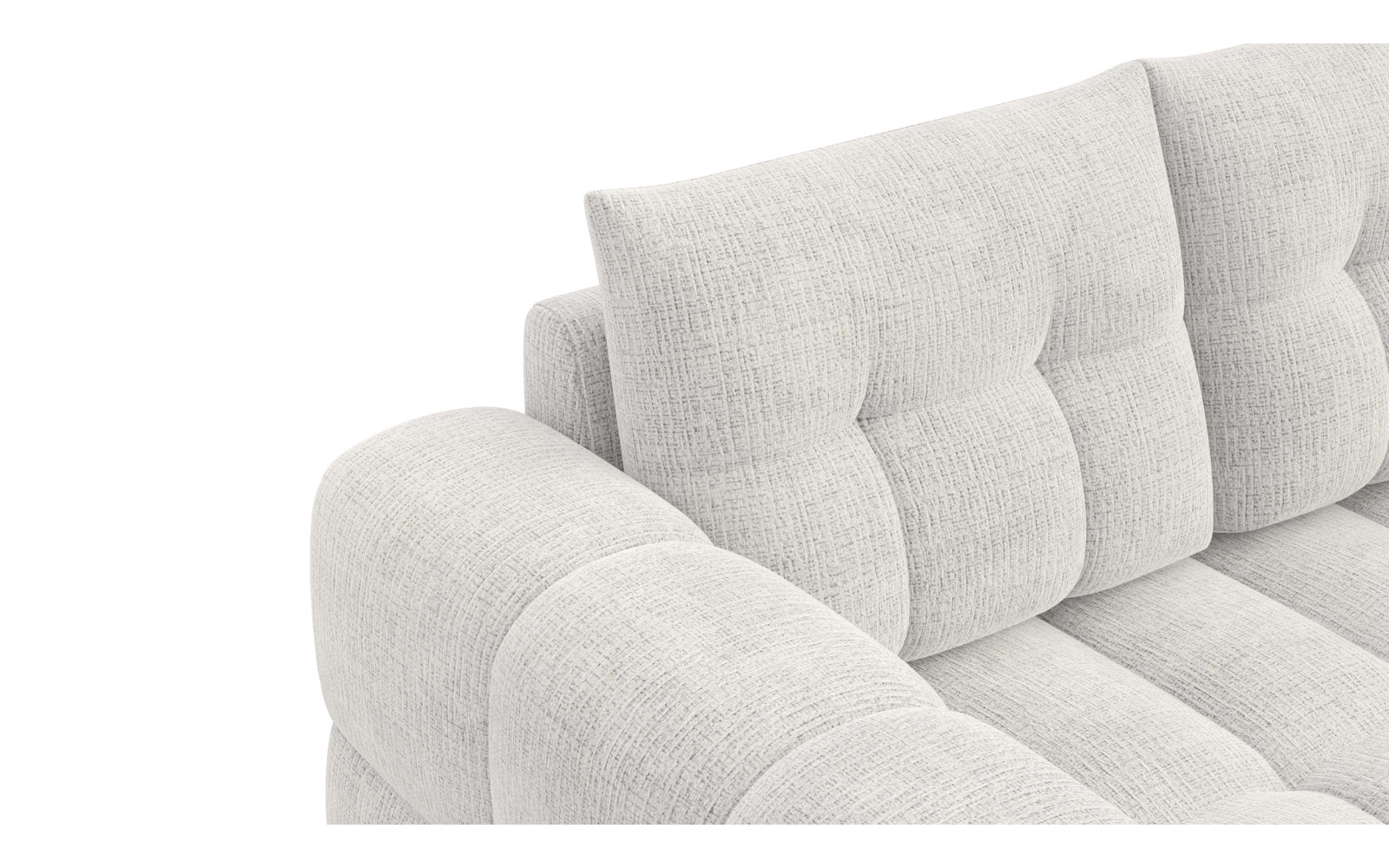 CLOUDI 2-Sitzer-Sofa, creme