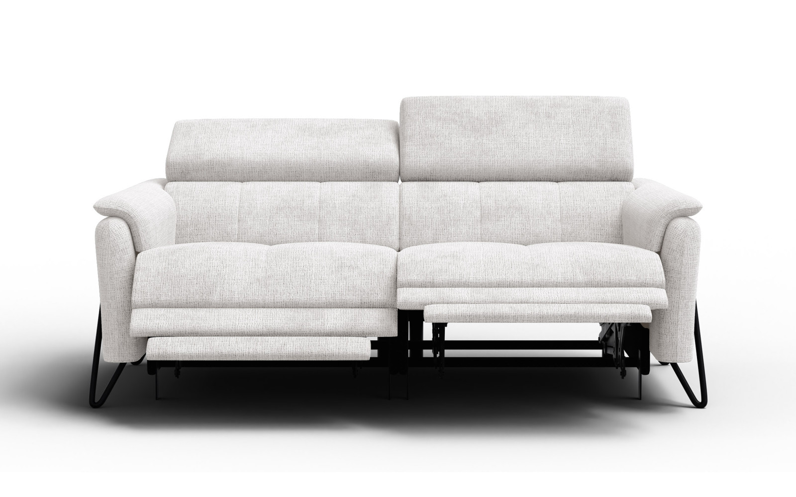 Relaxsofa 3-Sitzer RODEN, creme