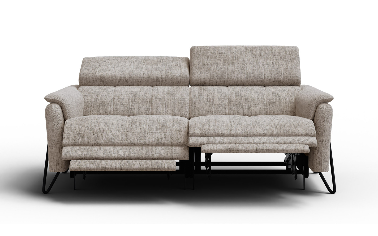 Relaxsofa 3-Sitzer RODEN, beige