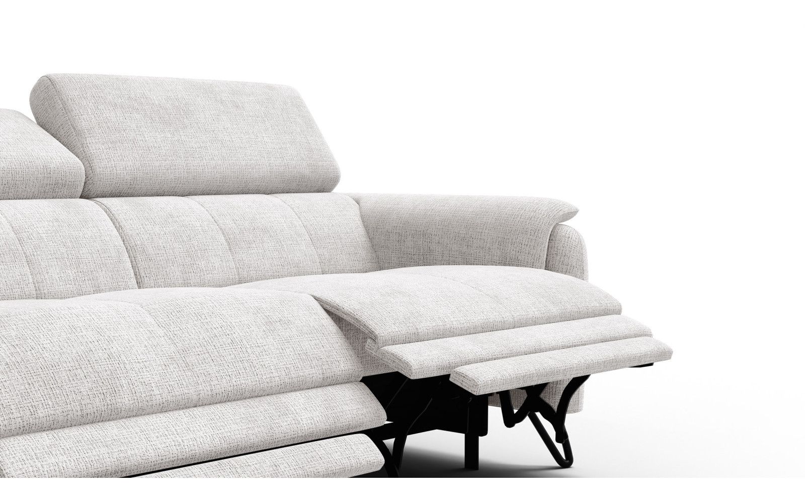 Relaxsofa 3-Sitzer RODEN, creme