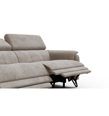 Relaxsofa 3-Sitzer RODEN, beige