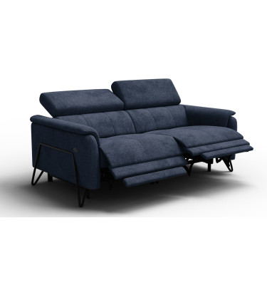 Relaxsofa 3-Sitzer RODEN, marineblau