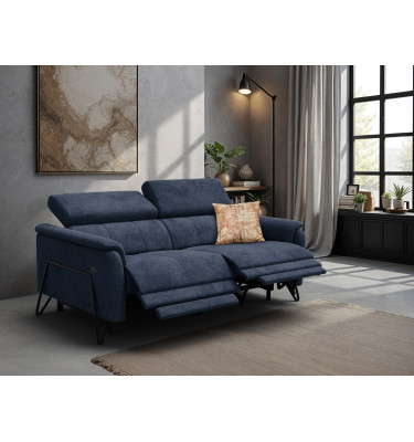 Relaxsofa 3-Sitzer RODEN, marineblau