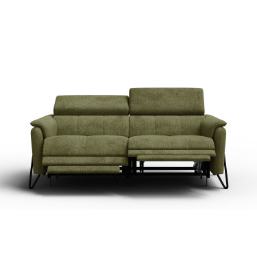 Relaxsofa 3-Sitzer RODEN, olive