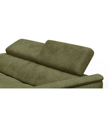 Relaxsofa 3-Sitzer RODEN, olive