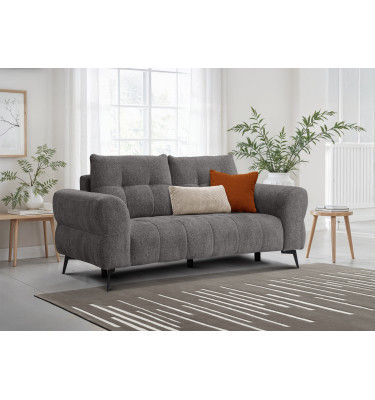 Sofa 2,5-Sitzer SALVINI, dunkelgrau