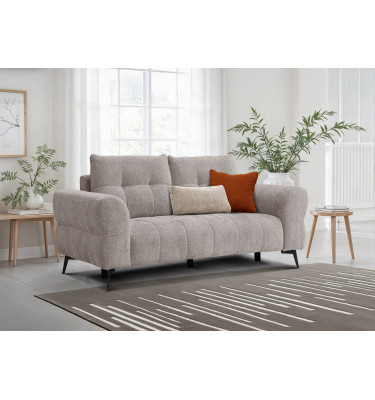 Sofa 2,5-Sitzer SALVINI, dunkelbeige