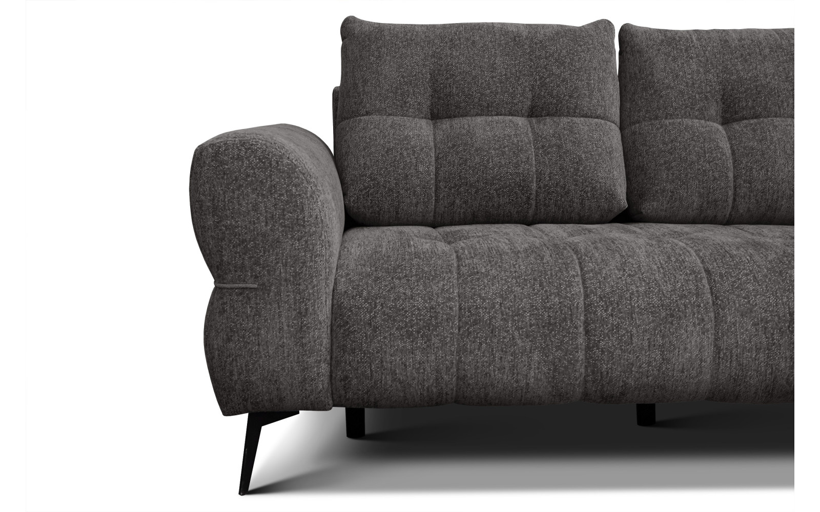 Sofa 2,5-Sitzer SALVINI, dunkelgrau