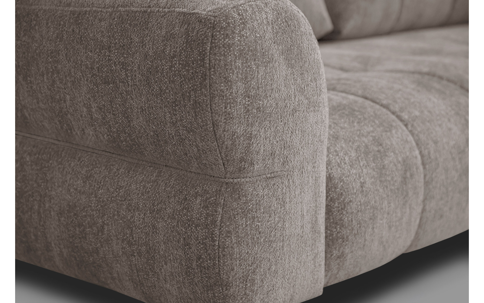 Sofa 2,5-Sitzer SALVINI, dunkelbeige